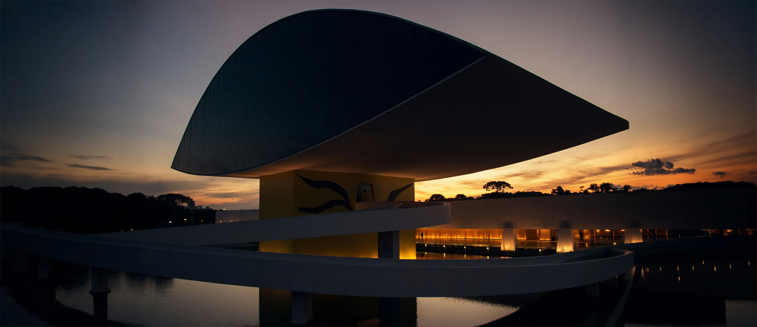 Curitiba ao entardecer